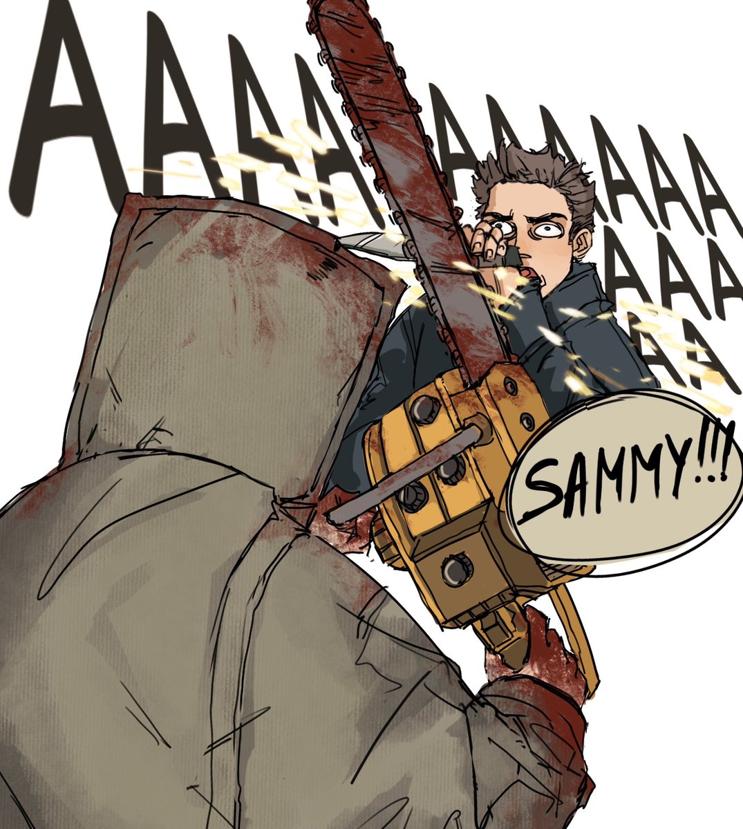 tnklsk's tweet photo. it occurred to me in a daydream (i’m sorry dean) #supernatural #residentevil https://t.co/xWCMVQnWPo