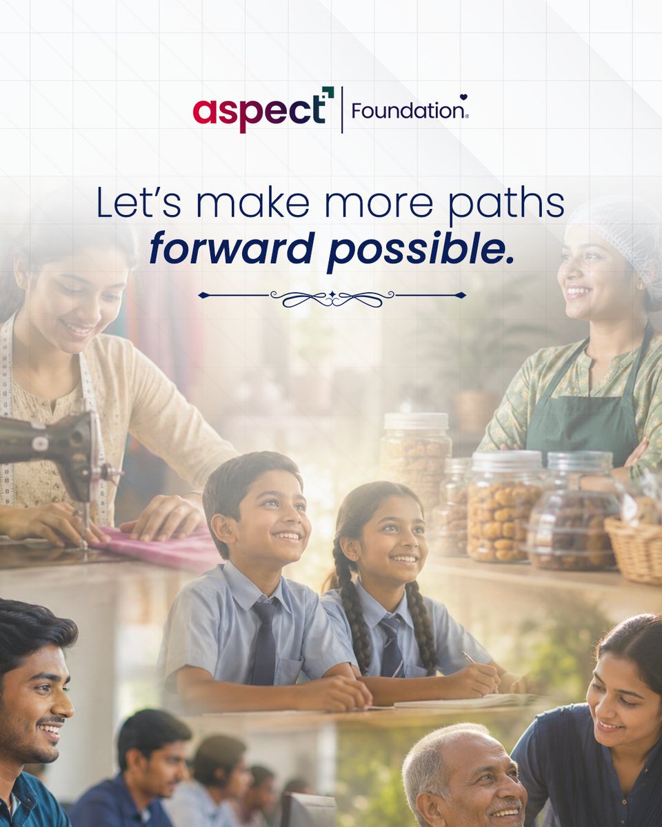 AspectFndn's tweet photo. Growth is never one-size-fits-all. Every individual we encounter at Aspect Foundation is on a unique journey toward a better life, and their starting lines look entirely different. By recognizing these distinct needs, we don't just offer temporary aid, we instill the long-term confidence that makes a secure future within reach. True social impact begins when we honor the individual path. 🤝 

#AspectFoundation #SocialImpact #SustainableGrowth #EmpoweringCommunities #FutureOfHope