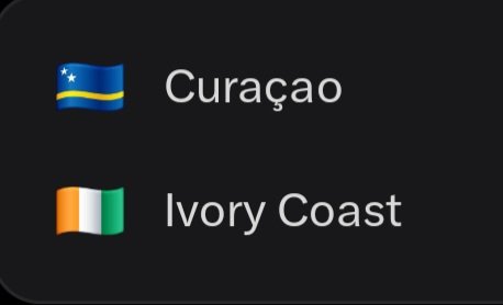 Arifulxyz's tweet photo. 🇨🇼 Curaçao vs 🇨🇮 Ivory Coast 
And guess correct score

Who wins? 👀⚽

#Curacao #IvoryCoast #Football #WorldCup2026 #MatchDay #Prediction https://t.co/PdkClFEQIL