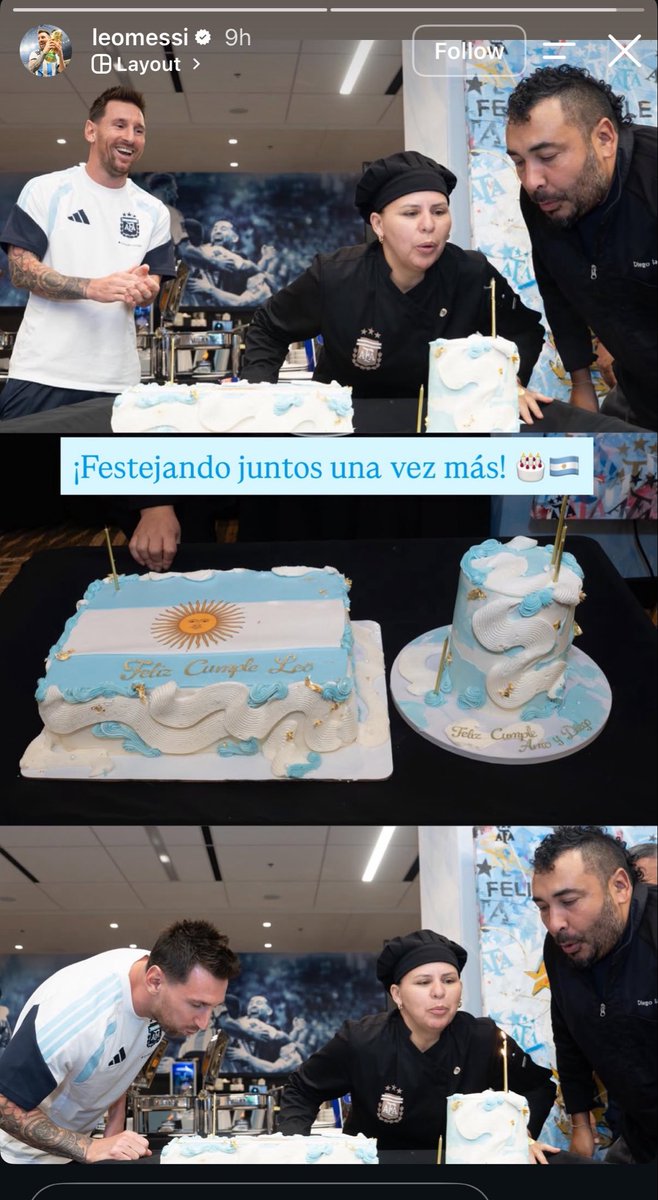 iingridrod's tweet photo. Leo es lo más grande que hay. Esto es humildad https://t.co/kHzQ2a63w8
