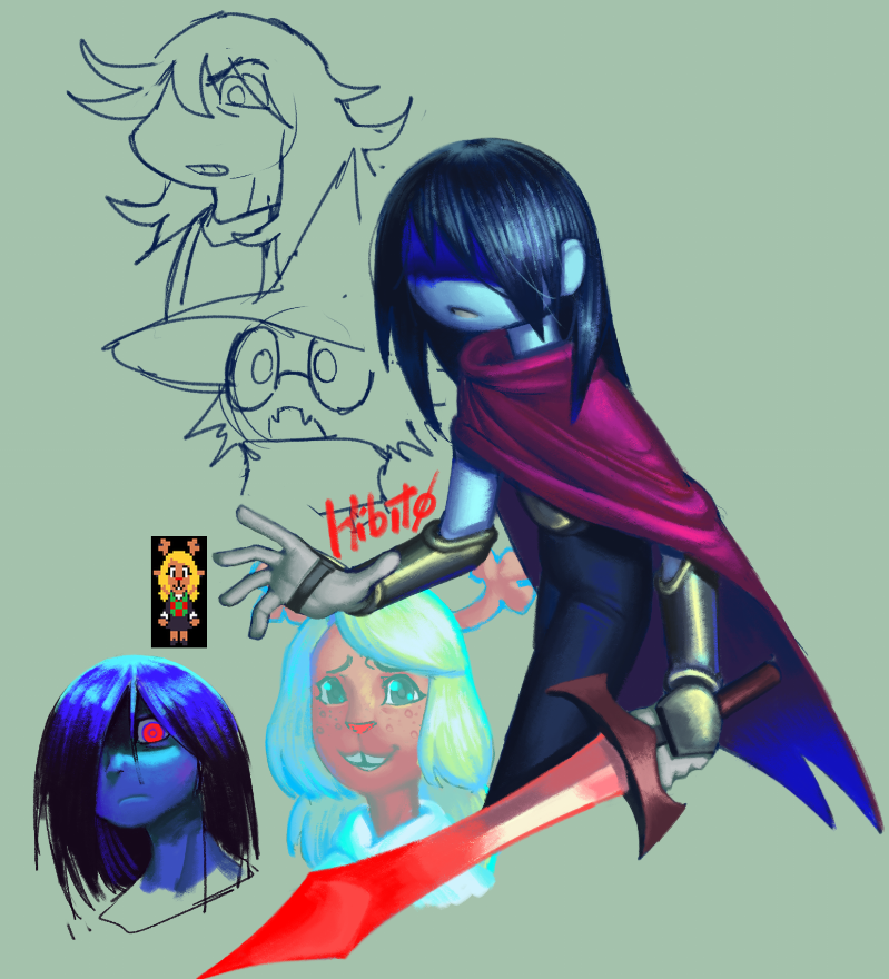 Ki_bi_t0's tweet photo. deltarune doodles https://t.co/ISJ6SSJpqz
