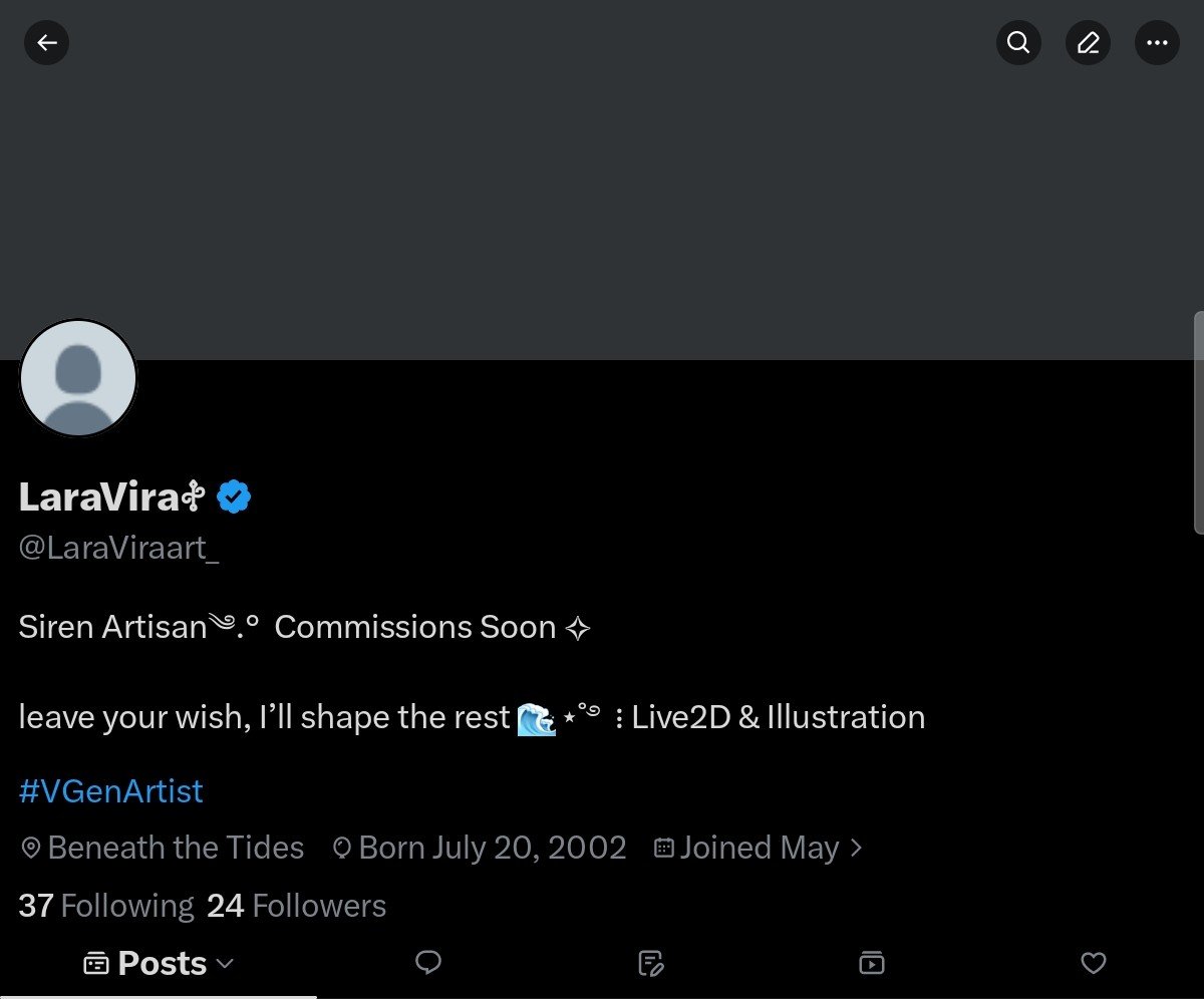 LaraVira𖤝 tweet media