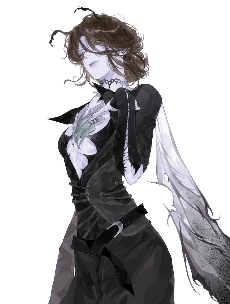 Cimikxl4's tweet photo. #IdentityᏙ 
#第五人格
#MellyPlinius
#女王蜂
#第五人格イラスト https://t.co/svtlIwC6fJ