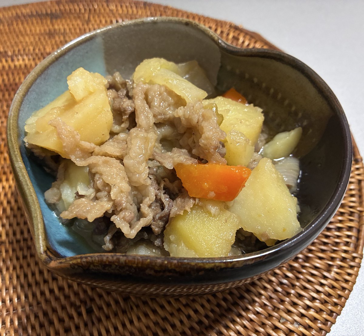 cicocicoo's tweet photo. 今日は肉じゃが。 https://t.co/kdHRXrsttF