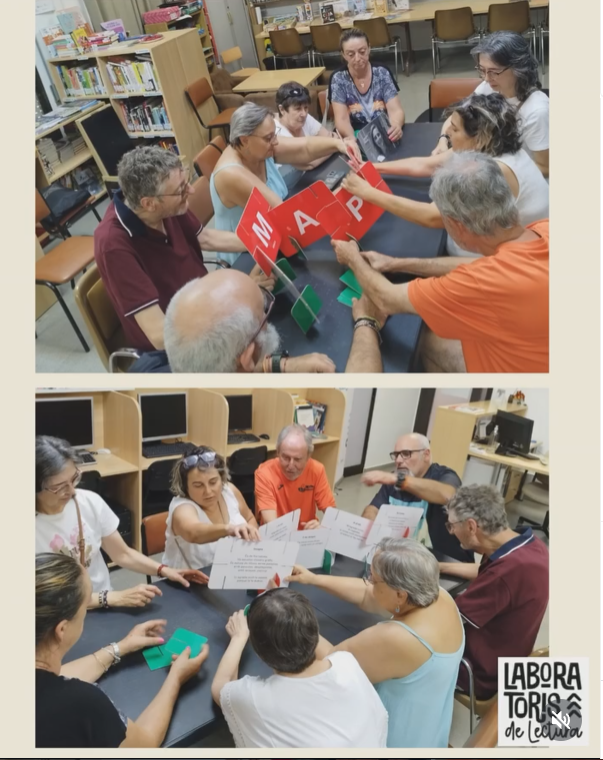 bibliotequeslle's tweet photo. 📚🔤📝Cloenda del Grup Taller de Memòria d'Adults i del Grup de Lectura de la Biblioteca de l'Albagés amb una activitat ben especial, el laboratori de lectura "Mirar és llegir. L’Abecedari Imapla", apte per a tots els públics!

Més info👉https://t.co/2EAGPJaK4T

@bibliotequescat https://t.co/9F42yK0uY2