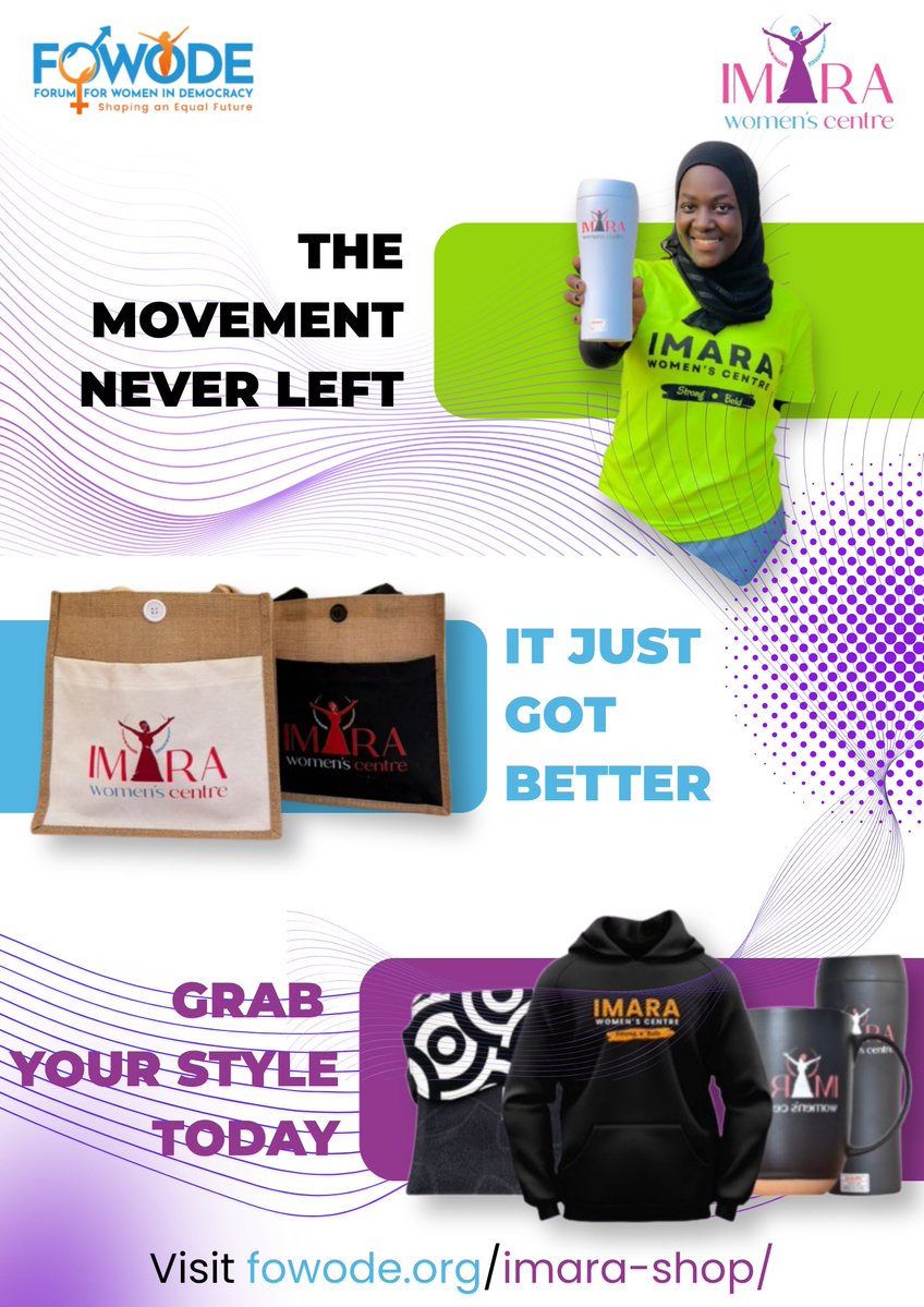 FOWODE_UGANDA's tweet photo. This #Imarafriday, take time off and check out some of our merch on our website. https://t.co/WNSgRo3rQG
#imagineimarawithus https://t.co/pAkpm7uBsp