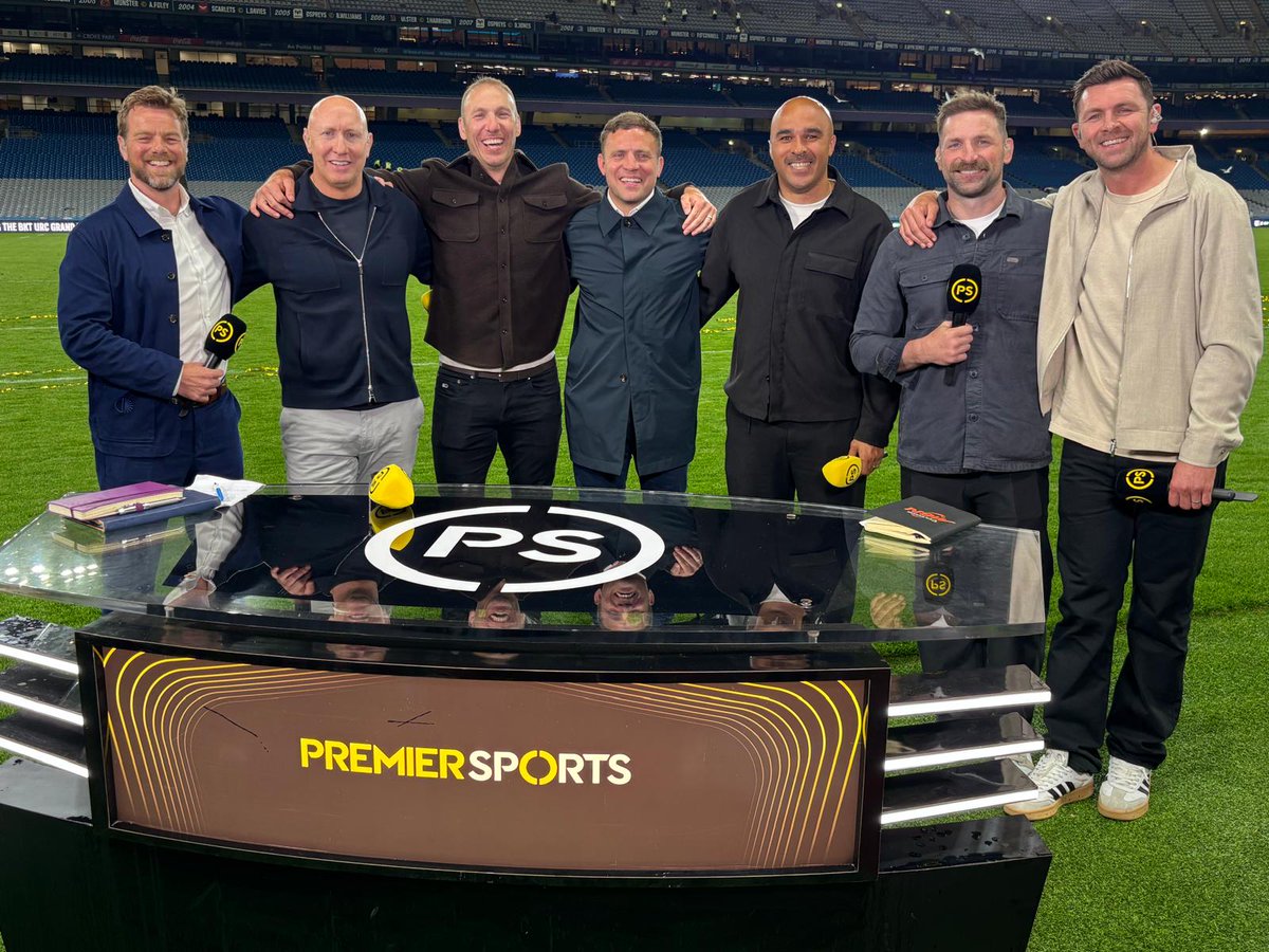 rossharries1's tweet photo. An absolute doozy of a season covering the @URCOfficial with @PremSportsTV

We wrapped it up with another Croke Park extravaganza, with history repeating itself as Leinster conquered the Bulls.

It's been another wild ride spent in the best company.

📺🏉🎤 https://t.co/Hu8PMi2wGb