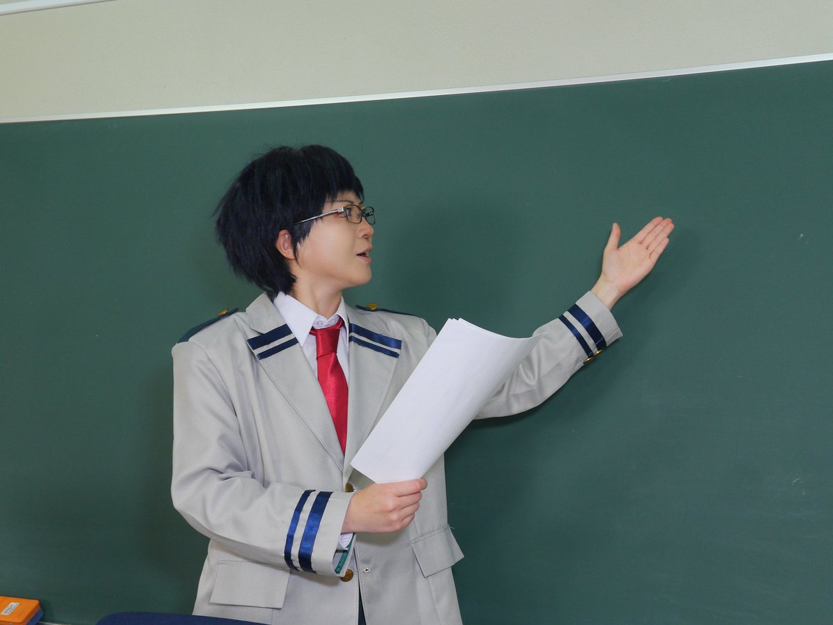 tarasupa0404's tweet photo. 僕のヒーローアカデミア cosplay

　飯田天哉👓　委員長！！✋

📷 @capellac2 https://t.co/TTou1bPKt0
