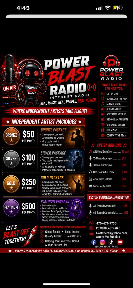 Snappa513_TheWr's tweet photo. #Power Blast Radio  #Webladtingpower - Power Blast Radio - IPhone Download https://t.co/VVQ0nNoiYJ https://t.co/JokM6g1uzz