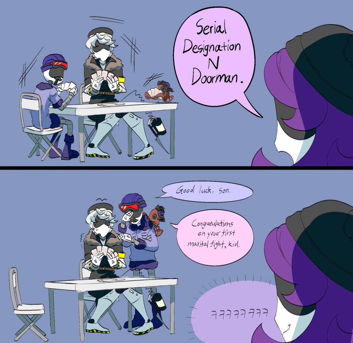 gyagya812's tweet photo. #murderdrones #Nuzi

That prank😇 https://t.co/yBQXV1lraK