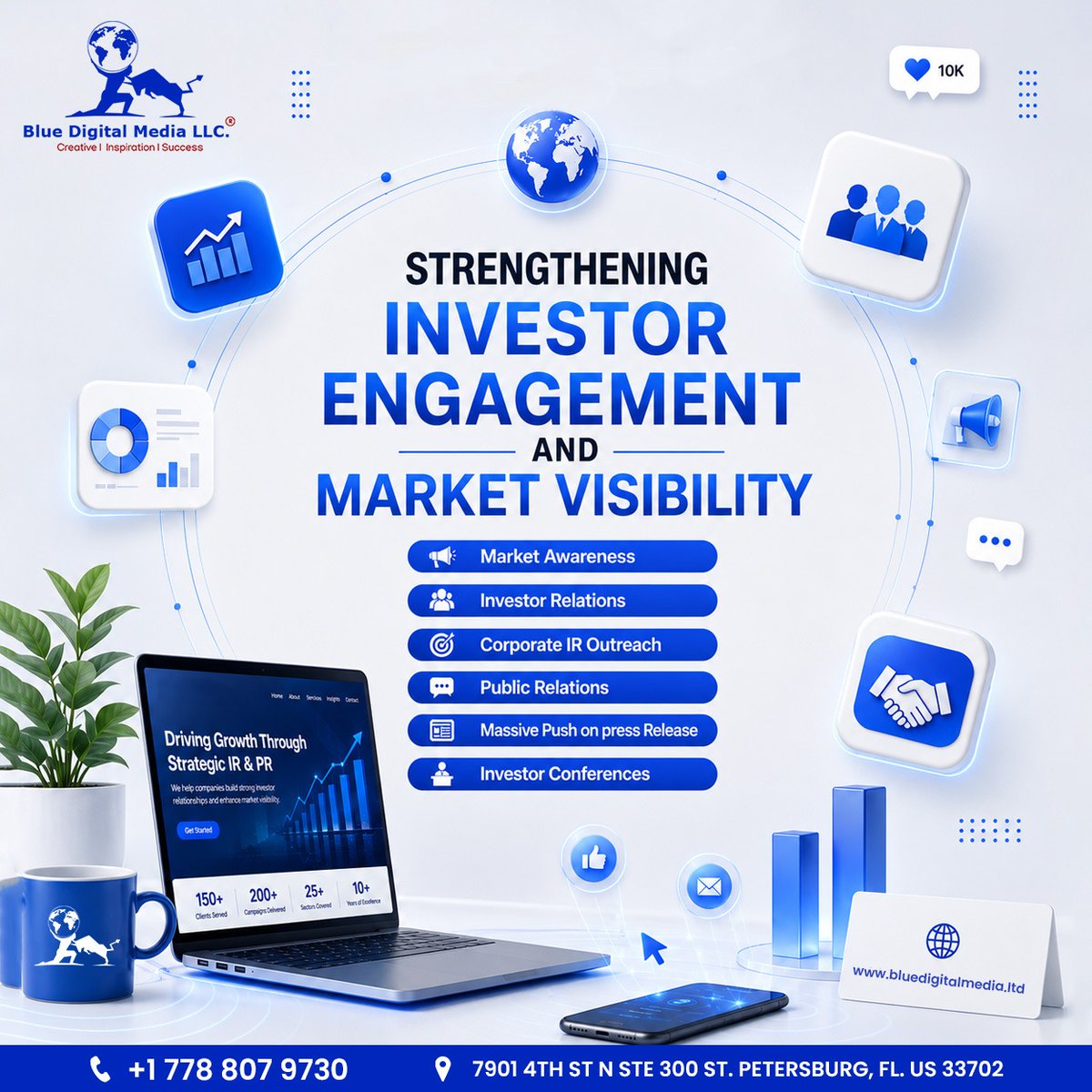 Stock_Liquidity's tweet photo. 🚀 Strengthening #Investor Engagement &amp; Market Visibility.

From IR outreach to press releases and investor conferences, Blue Digital Media LLC helps companies stand out in the market.

🌐 https://t.co/gYM1bC6Q6u

#InvestorRelations #MarketAwareness #PublicRelations #OTCMarkets https://t.co/LqZ1cqJ7f6