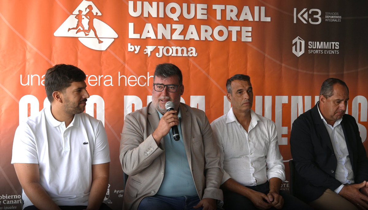 Aristaeventos's tweet photo. 🎙Unique Trail Lanzarote by Joma inicia su camino con una puesta de largo en el Mirador del Río

La prueba celebrará su primera edición del 15 al 17 de octubre y recorrerá cinco municipios de la isla

📰Noticia: https://t.co/coRBHCQHPc https://t.co/Djfeur7Qfq