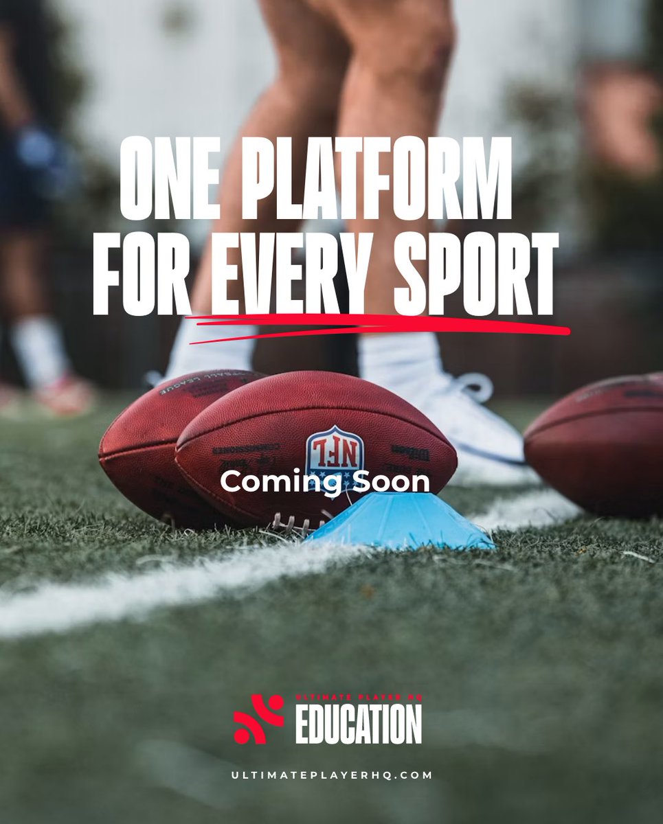 playersessionHQ's tweet photo. We are delighted to announce the 11 sports coming to @UPHQEd 

• Basketball 🏀
• American Football 🏈
• Padel 🎾
• Baseball ⚾️
• Cricket 🏏
• Rugby 🏉
• Athletics 🏃‍♂️
• Hockey 🏑
• Netball 🥅
• Handball 🏐
• Tennis 🎾

What started as a platform transforming football coaching through animated sessions is now expanding across multiple sports.

More sports. More coaches. More learning.

Welcome to the future of sports education.

#comingsoon