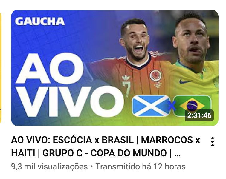 danielfoscarini's tweet photo. se a caze tv tá fazendo um estrago pra globo, imagina pros demais veículos. 

chega a ficar vergonhoso transmitir a copa na mesma plataforma onde a cazé detém a exclusividade das imagens.

virou um monopólio de audiência. https://t.co/Li6DvNwjJm