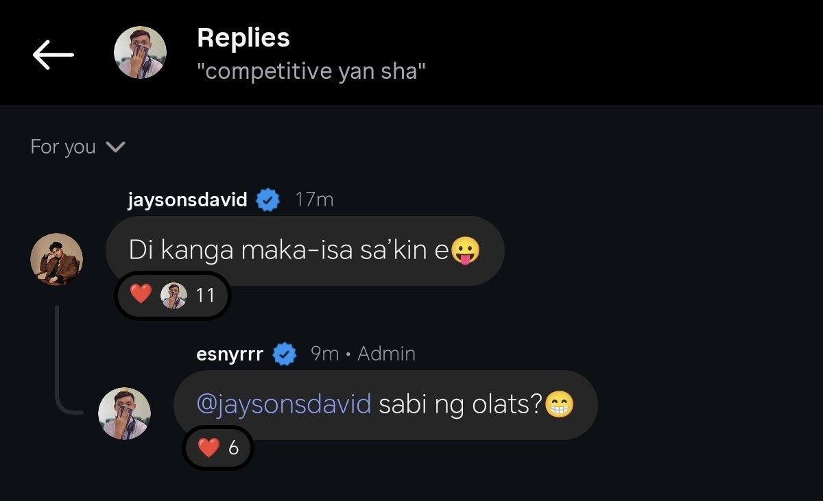 mnr_shipper's tweet photo. WALA PO AKONG ABSENT DITO...
PERO WHAT CHAPTER DID I MISS????

ESNYR AND JAYSON!! GUSTO PA NAMING HUMINGA 😭😭🫰 https://t.co/XmZ77OLqrH