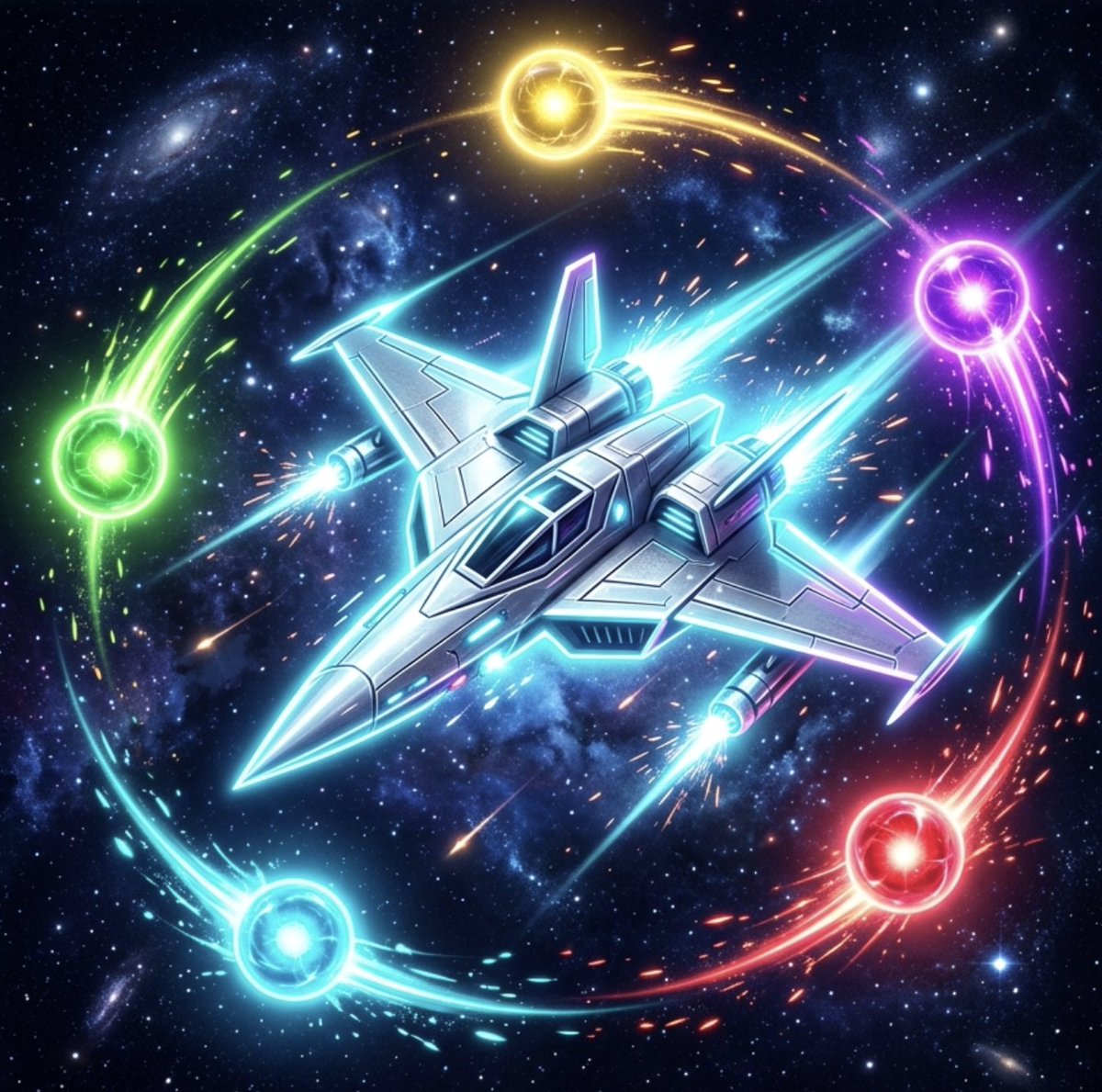 SpaceXgamess's tweet photo. ⚡ NEW: POWER-UP DROPS ARE LIVE ⚡
 
Blast enemies, grab the loot:
🟡 Rapid Fire · 🟣 Triple Shot · 🔴 Double Damage · 🔵  Magnet · 🟢 Shield Boost

Bosses ALWAYS drop one. 

Stack a power-up with a fat combo and melt the leaderboard for the $SPACEX pot🏆

Ca:52eGV9S6kTUroTXJ1xgbHpcYBm7CNSeoy9XNomCApump

🎮 https://t.co/OWPHZIidPg