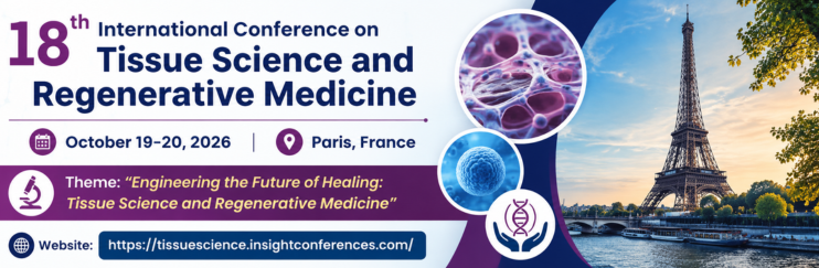 FlowerdewA64618's tweet photo. π¬ Join us at the 18th International Conference on Tissue Science and Regenerative Medicine!
π
Oct 19β20, 2026 | Paris, France
π Submit Abstract | β
Register Now https://t.co/Jhr6pozfhQ
π§ contact@speakermeeting.com
#TissueScience #RegenerativeMedicine #StemCells https://t.co/krM8MTzmlr