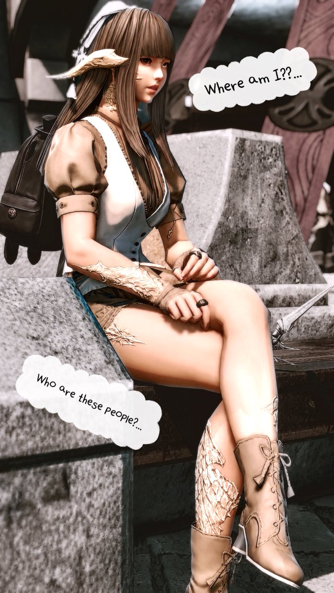 Jennynopee's tweet photo. Literally me 99% of the time…

#ffxiv 🩶 #gposer 🩶 #gpose 🩶 #aura
 #confused https://t.co/jwjNXv8WwQ