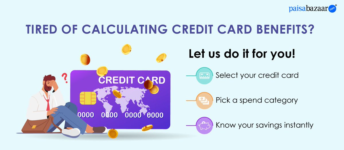 PaisaBazaar_in's tweet photo. Why guess your savings when you can calculate them?
Use our credit card rewards calculator to see real benefits in real-time. 💳🚀
https://t.co/MTjPKE29P2
#CalculateWithPB https://t.co/Tlc0PNzQK9