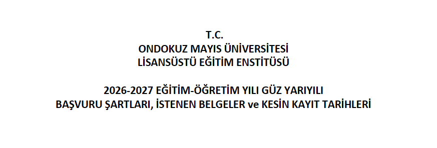 omuuzem's tweet photo. 2026-2027 lisansüstü programlarımıza ilk kez kayıt yaptıracak öğrencilerin takip etmesi gereken adımlar... Kayıt işlemlerinizi eksiksiz ve doğru bir şekilde tamamlamak için hazırlanan rehbere aşağıdaki bağlantıdan ulaşabilirsiniz:
https://t.co/vqXthJIp3e https://t.co/56Bt0LKTtT