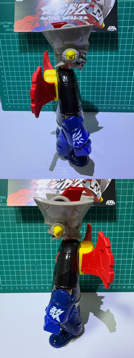 ajajajajptpt's tweet photo. JZL ModeさんのMAZINGER Z × OUTFIT DREG 2.0が本日到着しました😍やばー✨めちゃくちゃかっこよくて造形がすんごい😆マジンガーZ見過ぎて自分の目から光子力ビームが出ちゃう🤩

#JZLMode
#MAZINGERZ
#マジンガーZ
#OUTFITDREG https://t.co/dvarJ7OmOE