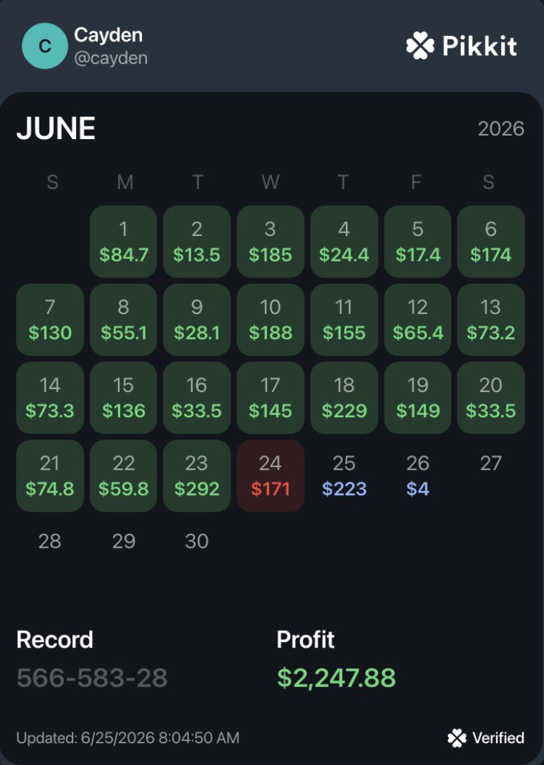 PlusEvStick's tweet photo. Tough day yesterday gives me my first red day of the month

💵Monthly profit: $2,247.88💵

Sticking to the process with @OddsJam 

Months like these aren't possible for me without Oddsjam

Free trial here: https://t.co/jYUCEjEnRL https://t.co/nNzuE97K40