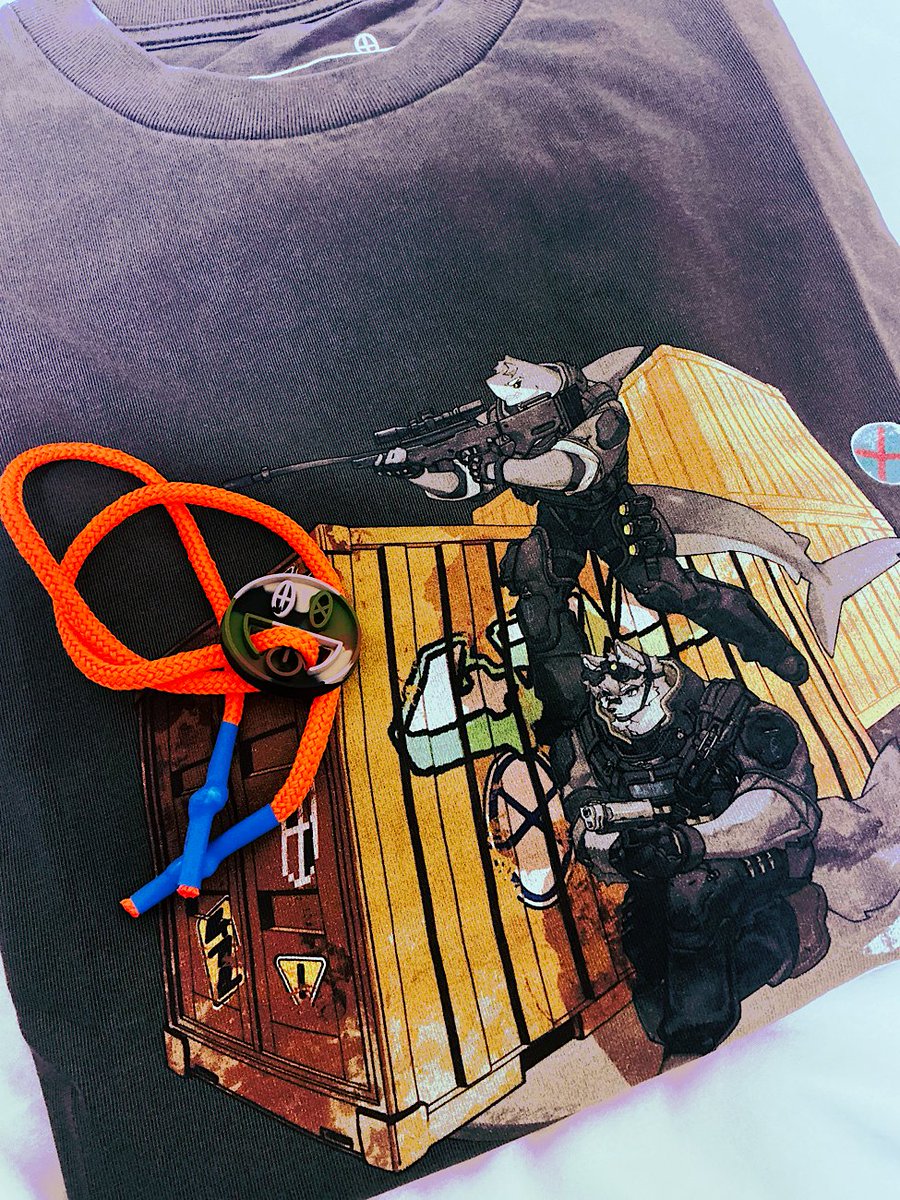 dekamofuchan's tweet photo. #CODE47L
Tシャツのサンプルを頂きました🙇(カラーはアッシュブラックです)
改めて、実物を手に取ることが出来て感動しています…! https://t.co/yTbsx5Rrh8