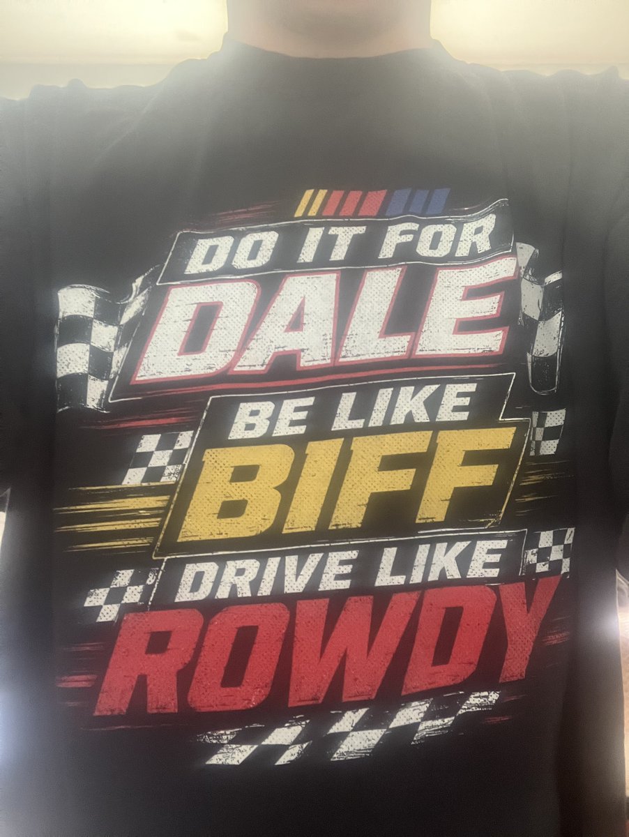 GibbsFanDom54's tweet photo. Just HAD to get this Fresh NASCAR T-Shirt! I will be wearing it for Sonoma!

Let me know what y'all think! #NASCAR 

#DoItForDale | #BeLikeBiff | #DriveLikeRowdy https://t.co/UiHWCNc0DG