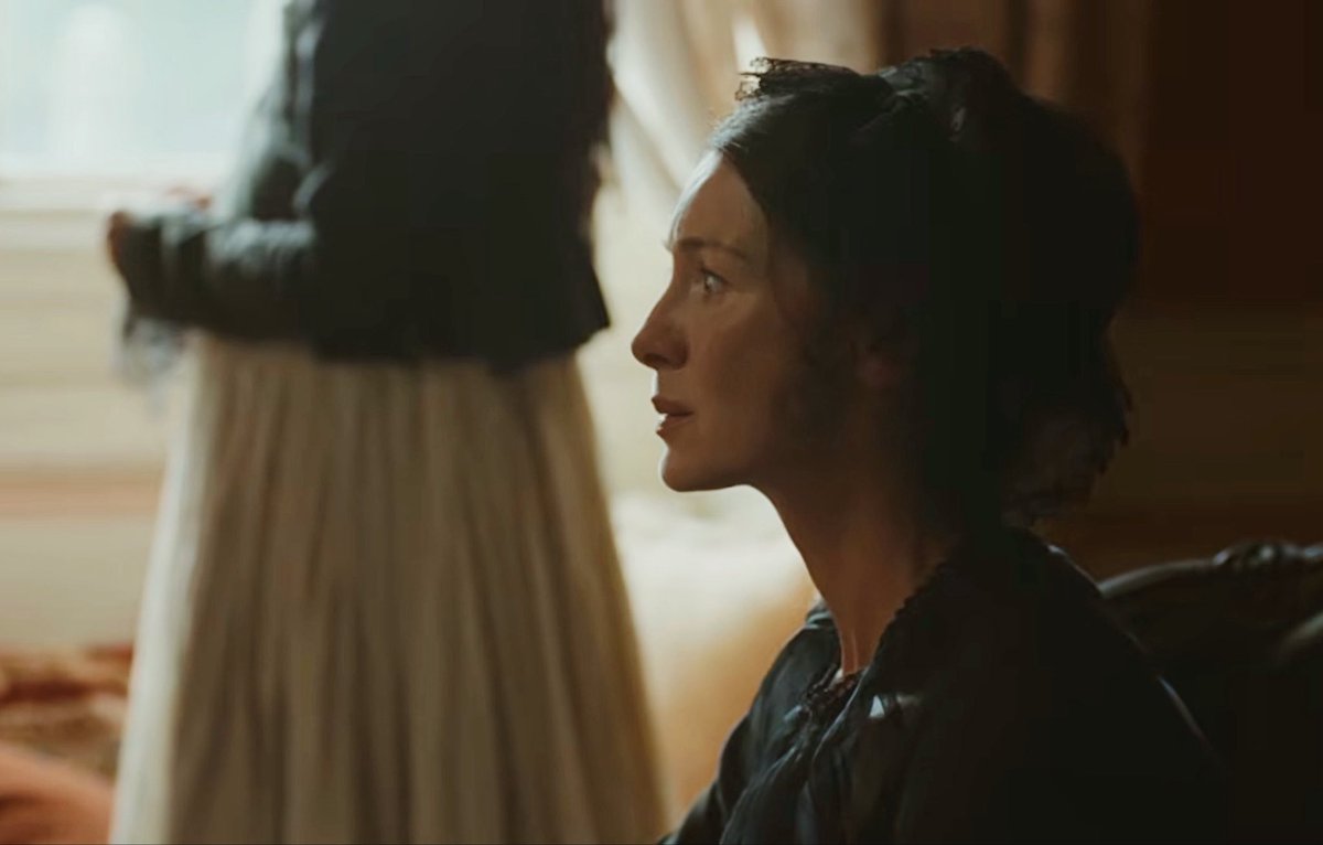 cinebalfe's tweet photo. caitríona balfe as mrs dashwood, you’re already so dear to me!!! https://t.co/vs6KZqQWtd