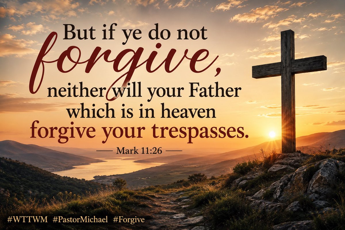 BroRichey's tweet photo. But if ye do not forgive, neither will your Father which is in heaven forgive your trespasses. Mark 11:26
#truth #love #jesus #forgiveness #family https://t.co/HsZLX2kzUo