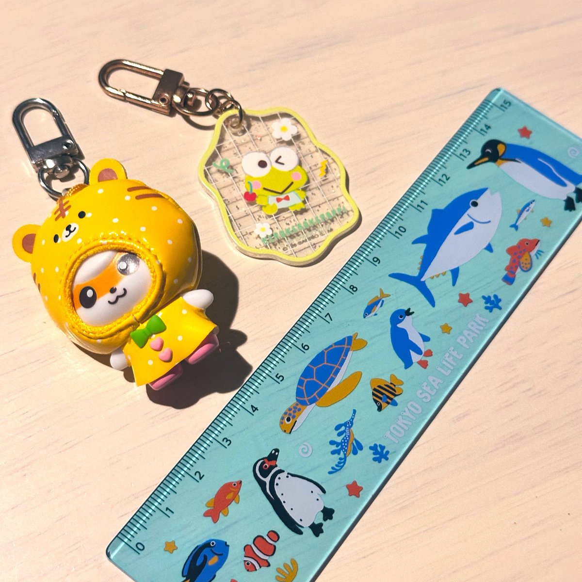 non0aa's tweet photo. ここ最近手に入れたかわいいもの
けろっぴのキーホルダーはふたつめだから何かにつけよう
ひとつしかないとなかなか使えないオタク https://t.co/8fZlJFWviZ