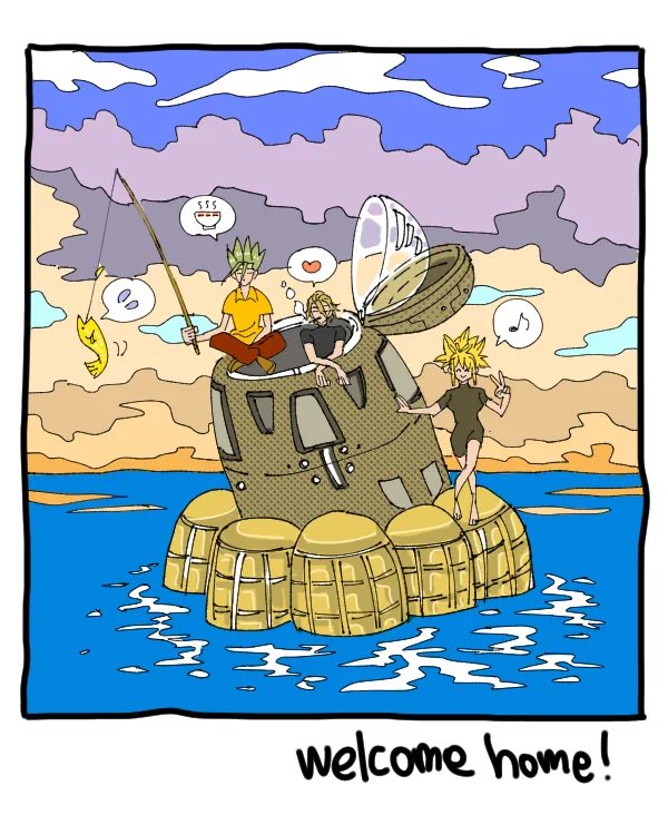 illust2022's tweet photo. Welcome home👍 https://t.co/QJTi4uwlCN