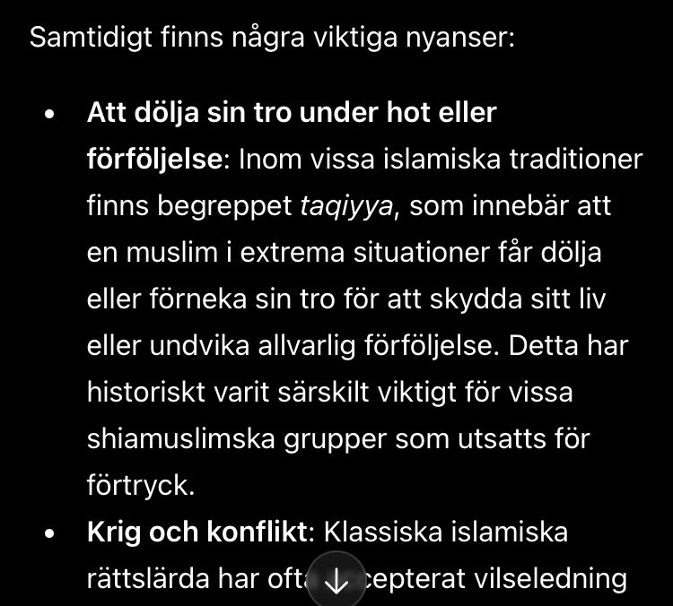 ElcommanderX1's tweet photo. @HassanKhan_Vi Jag har svårt för att lita på vad en muslim säger. Då det är okej att ljuga, för att slippa hot och förföljse pga sin religion. https://t.co/HmO51Zj1pJ