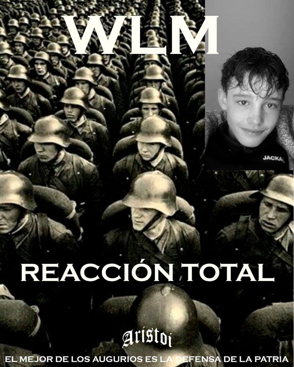 ar_istoi's tweet photo. REACCIÓN TOTAL. WLM.

Louis era un francés de 17 años que constaba como «persona vulnerable», motivo por el que, a petición de su familia, fue enviado a un centro en Carcasona con los Servicios de Ayuda Social a la Infancia (ASE).

El 12 de junio Louis fue ap4l1zad0 por una manada de  inmigrantes y otros nacionalizados de hasta 4ª generación. 

Louis denunció estos hechos a la policía, lo que supuso su fin: la noche del 19 al 20 de junio fue cazado por el mismo grupo, que lo ap4l1zó brutalmente hasta acabar con su vida. La p4liz4 fue grabada entre risas y comentarios como «Ya no hablarás más con la policía» o «Por Allah, le he dejado fuera de combate». Según las grabaciones, fueron 10 “personas” las culpables.

Louis es una víctima más de otras tantas incontables, por la traición de nuestros políticos y gran parte de nuestros compatriotas europeos que defienden, blanquean y justifican nuestro (ya no tan silencioso) g3n0cidio. 

No es casualidad: el sistema de hoy solo existe para destruir a los pueblos europeos. 

La indiferencia y la debilidad matan; las vidas blancas importan. REACCIÓN TOTAL

QEPD.

#aristoi #europe #remigration #wlm #fyp