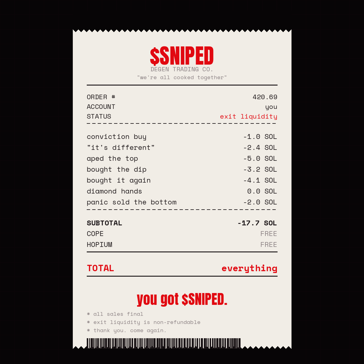 SnipedDegens's tweet photo. somebody check my math https://t.co/586eRHdAhn
