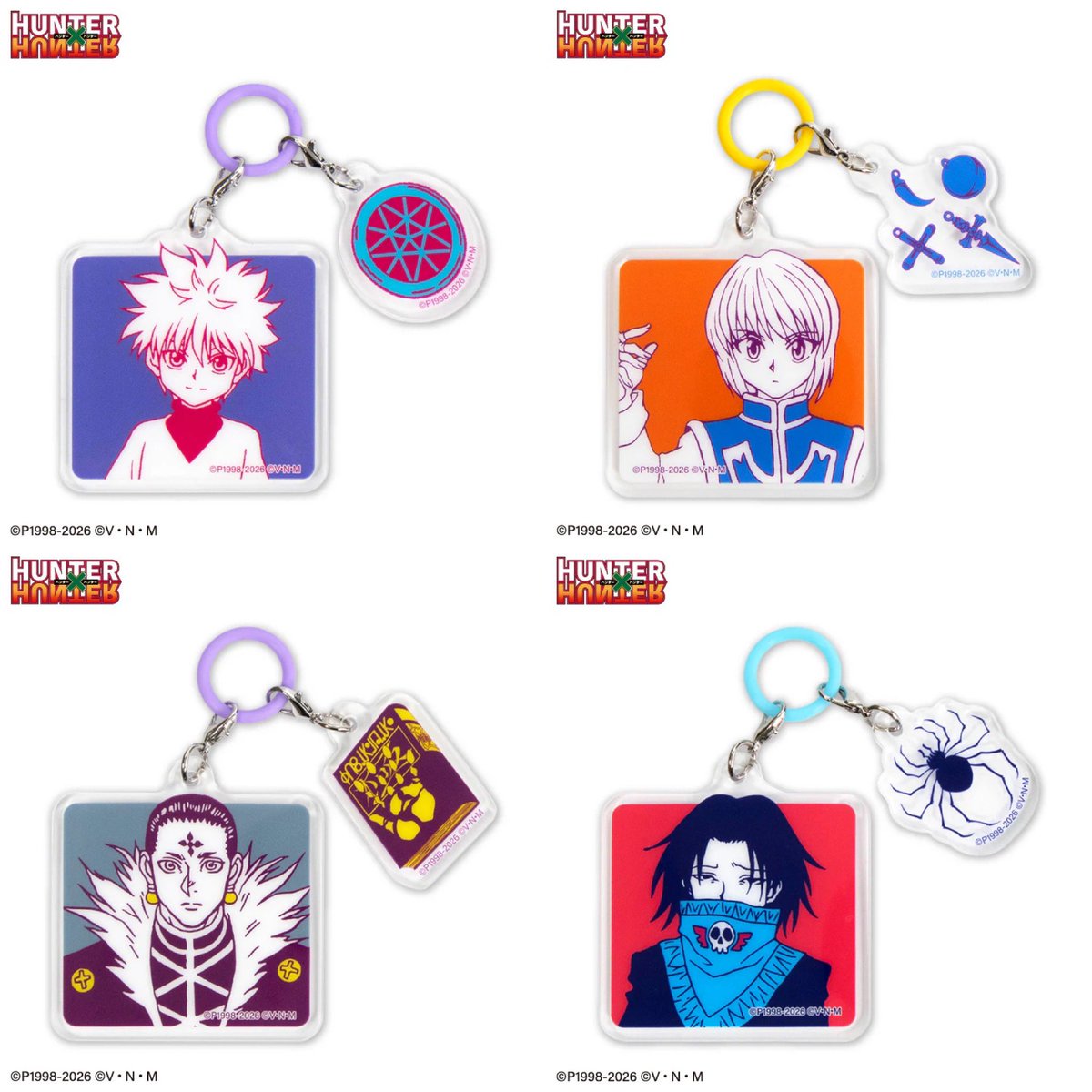 k42wKKihKBGTvXv's tweet photo. HUNTER×HUNTER ランダムめじるしチャーム

通常価格429円税込 https://t.co/snN5felF5b