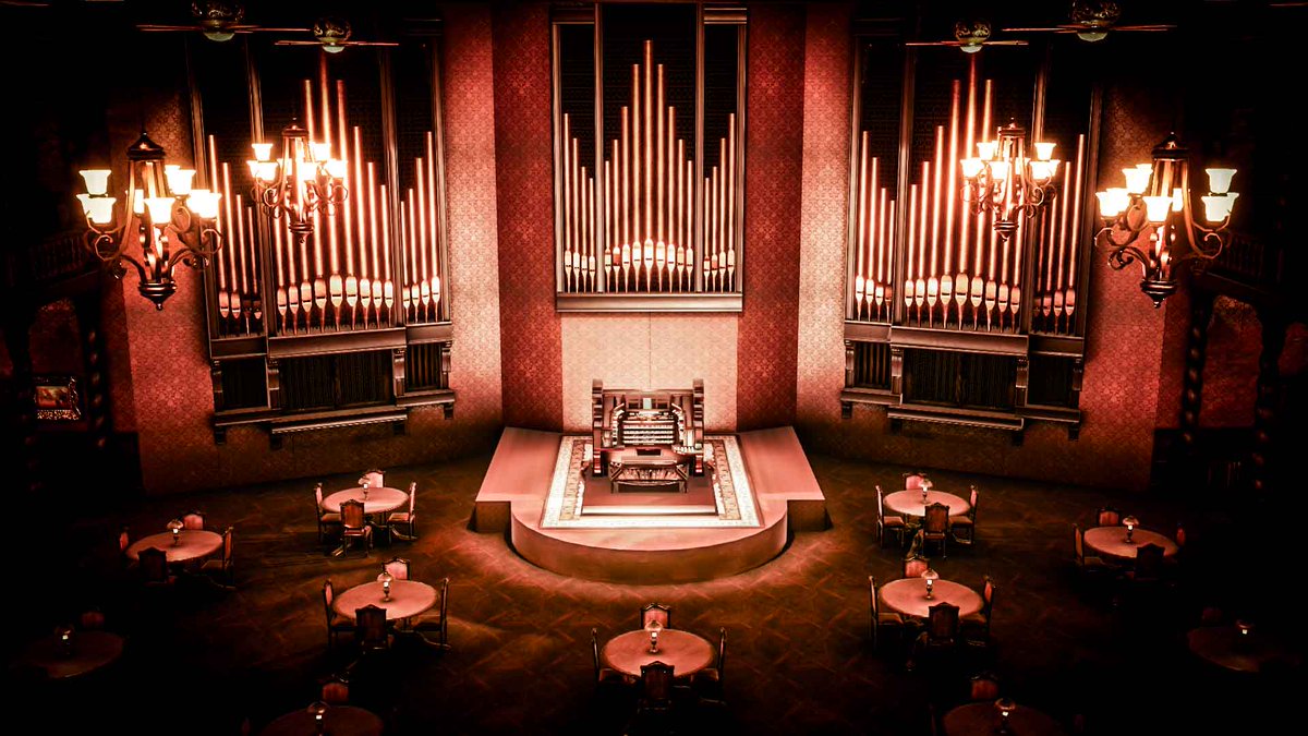 silluscholus's tweet photo. World: MElODYNE'S VICTORIAN PIPE ORGAN PIZZA
Author: Gaykujo

#VRChat #VRChat_world紹介 https://t.co/TVuf9dbxUX