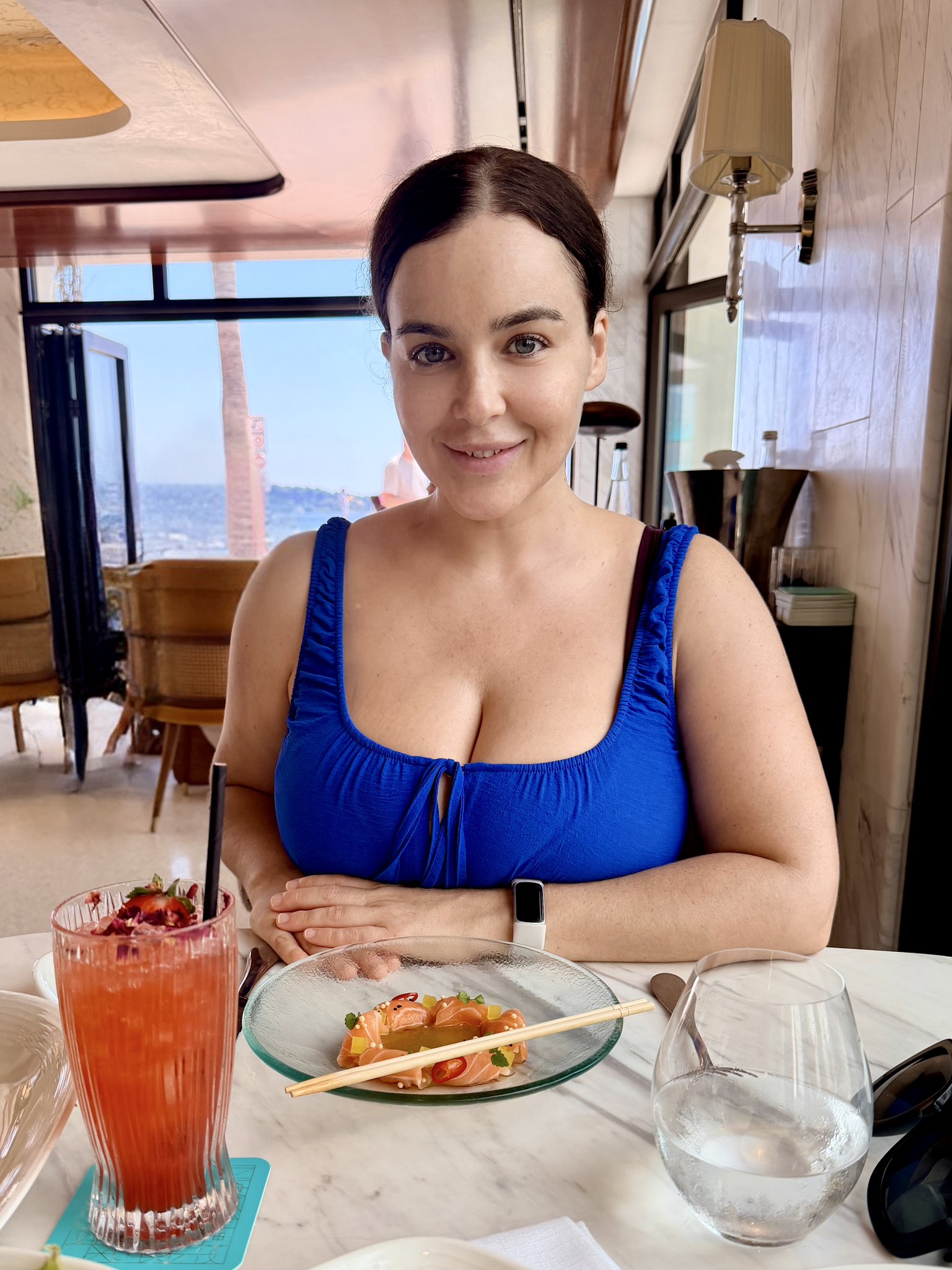 Kayaking followed by lunch @ Nammos in Cannes 🥰 https://t.co/X7GMXB79D2
