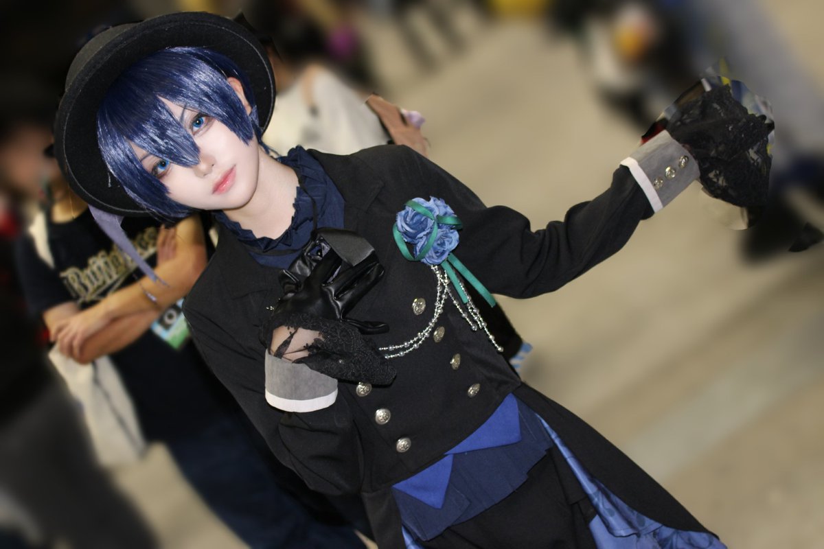 usa__nya's tweet photo. ⚠︎︎cos/黒執事/シエル（兄）
📸▶@yui_5230 
 #CC福岡  #CC福岡64 https://t.co/Xxro8fAbXn