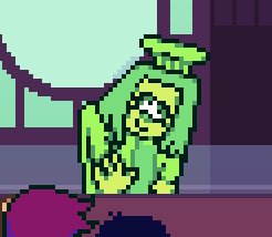 synth_shipper2's tweet photo. deltarune spoilers but i love green :)) https://t.co/iVNf0Or2OX