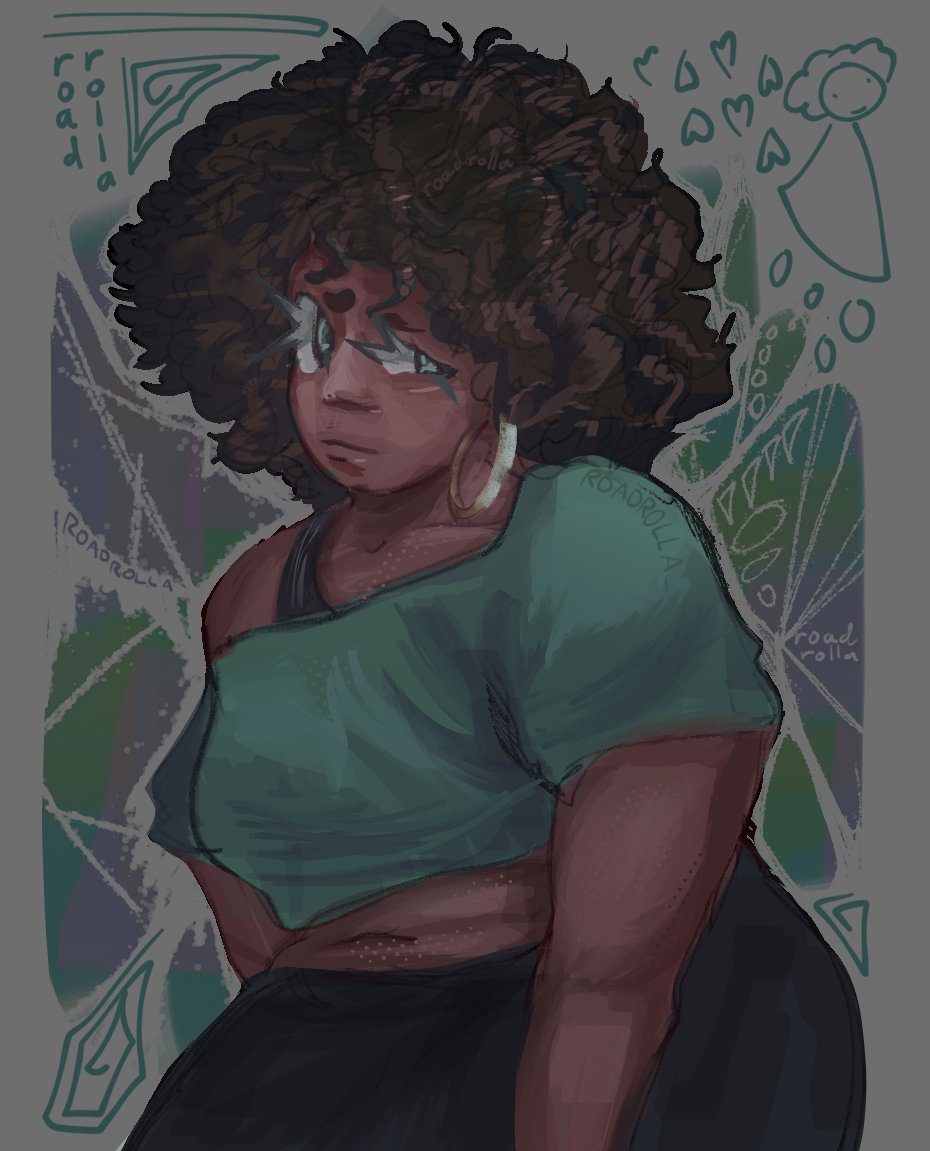 myrt1eleaf's tweet photo. god i love chubby women so much... 💚 https://t.co/3BQ9hTn05f