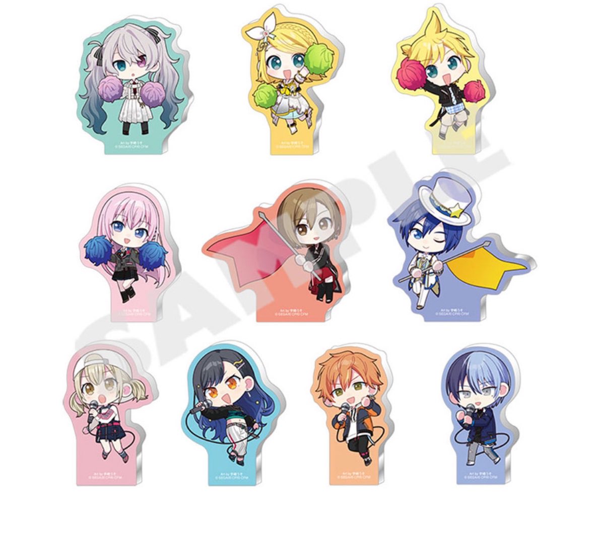 sinamo_pudding's tweet photo. プロセカ　感謝祭　ミニキャラ
アクリルフィギュアコレクション

譲　遥、愛莉、雫、寧々、ニゴミク、レン
ルカ、MEIKO、KAITO、杏、冬弥、類

求　定価(＋送料)

※冬弥、類は決まらなかったキャラを複数抱き合わせ希望
決まれば抱き合わせ不要 https://t.co/V4P0SWnZog