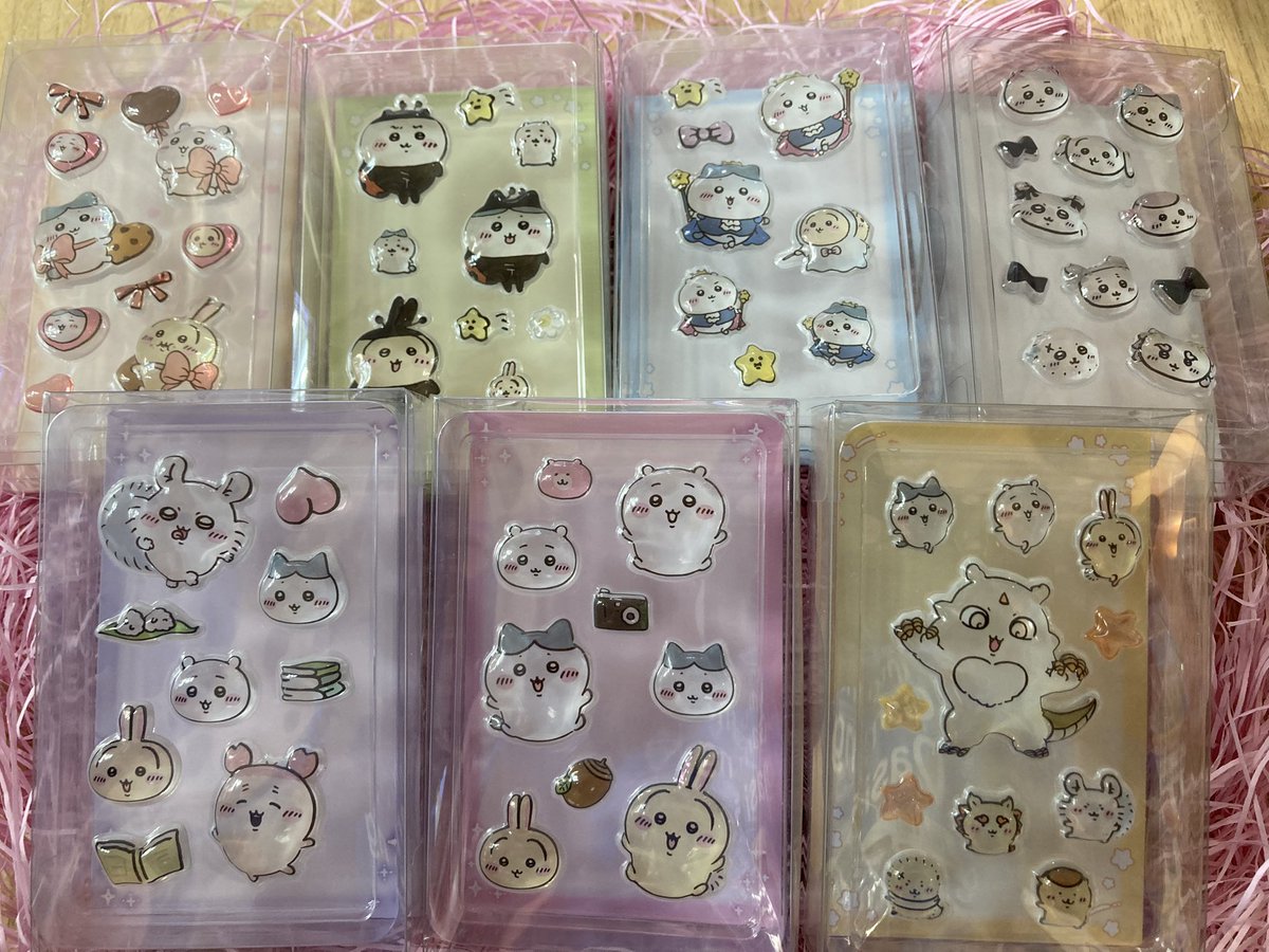新景品情報】 ◇ちいかわ PUKU CHURU seal① 全7種類 明日の6月26日(金 