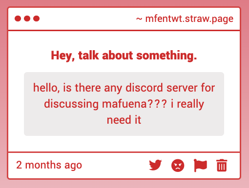 mfentwt's tweet photo. (🌂) Does anyone have one they'd recommend? 🥹 We used to run one but it did get deleted quite some time back haha https://t.co/vsCIqeXvmg
