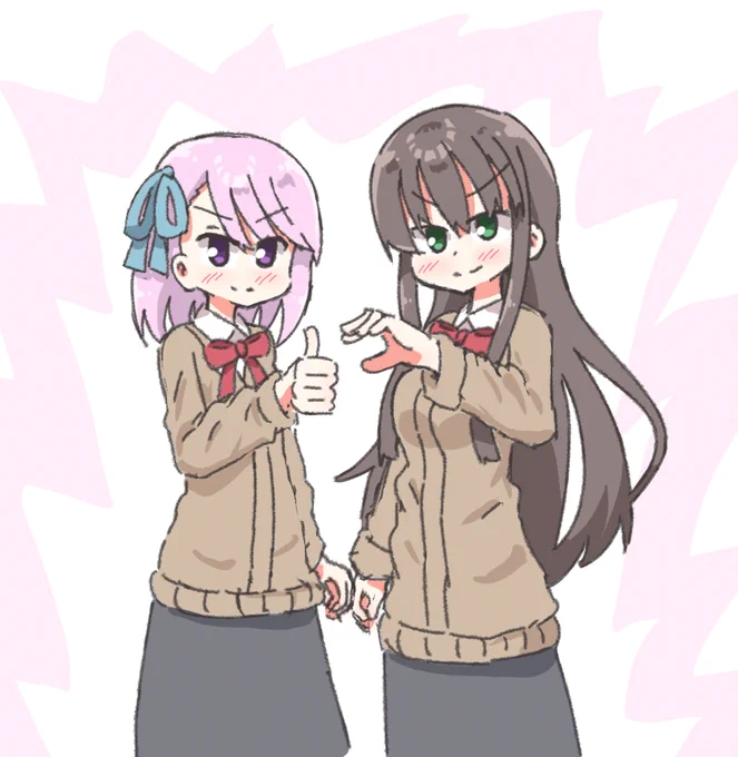 今日は百合の日らしいので推しカプの詰め合わせを出させていただこう