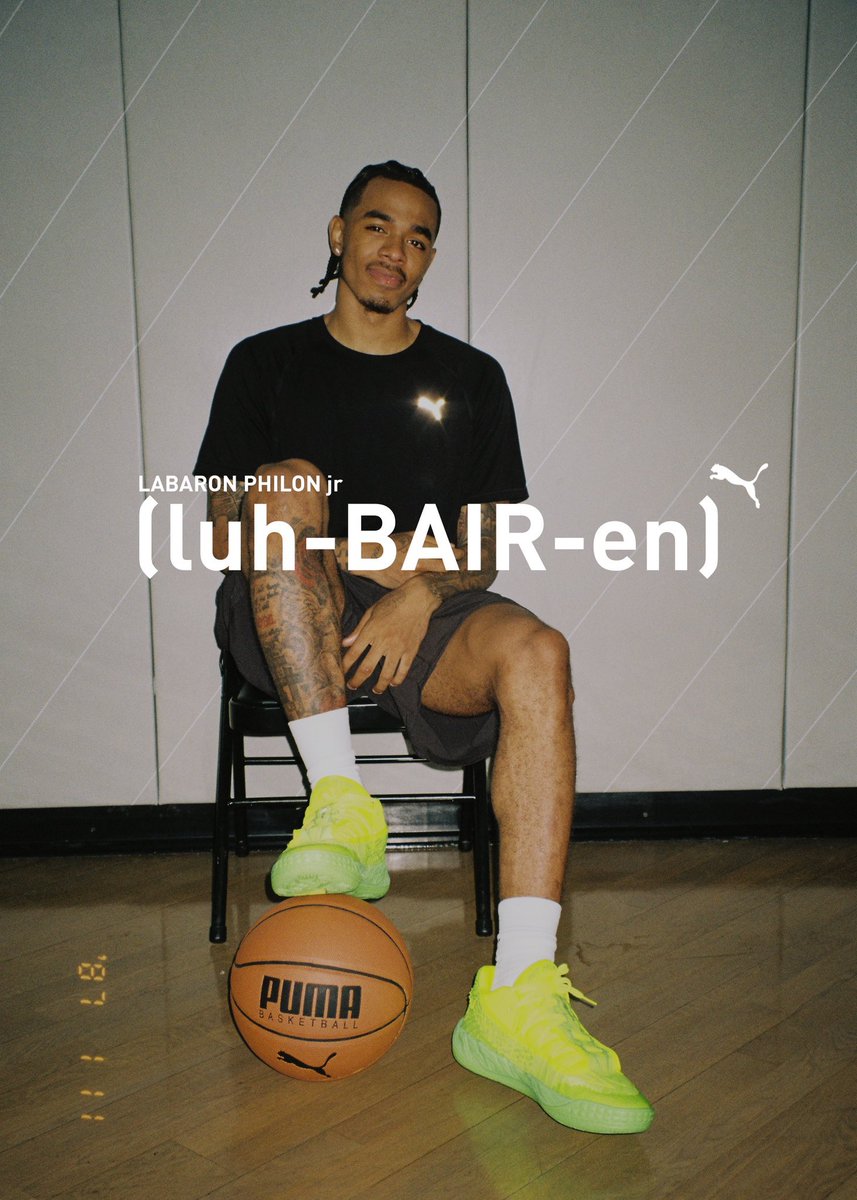NickDePaula's tweet photo. BREAKING: 76ers rookie Labaron Philon Jr has signed a shoe deal with Puma. 📄✍️

“I’ve always stayed true to my grind and who I am, and PUMA saw that from the start,” says Philon. “I’m excited to keep building and show what I can do at the next level." https://t.co/PnkyDoL7Qo