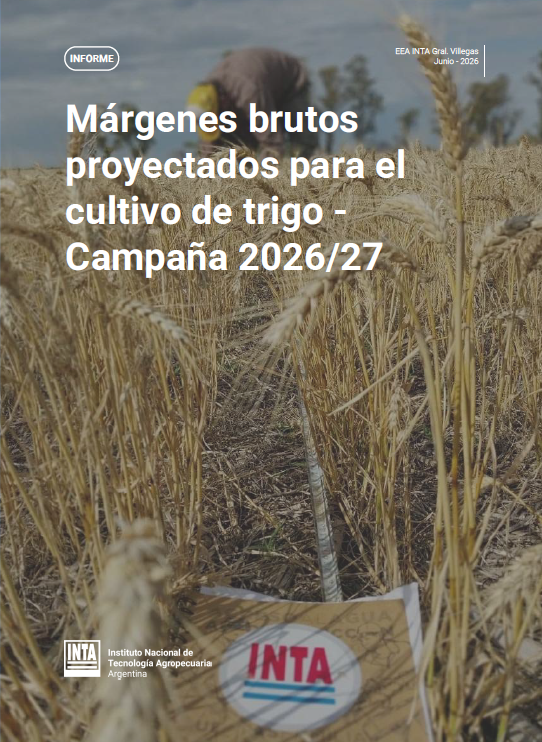 hernanurcola's tweet photo. Comparto informe: Márgenes Brutos Proyectados para el Cultivo de Trigo 2026/27. Se estima el MB esperado para, 13 zonas de nuestro país,  teniendo en cuenta la tecnología predominante en cada zona.
#trigo
#análisiseconómico
#intaarg 
@intaargentina https://t.co/Lwhm5yoYVW