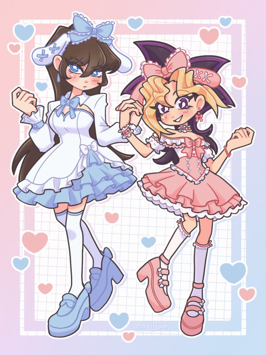 noeiilyn's tweet photo. 🩵 frilly kaiomo!! 🩷 https://t.co/LwnTeKK46Z