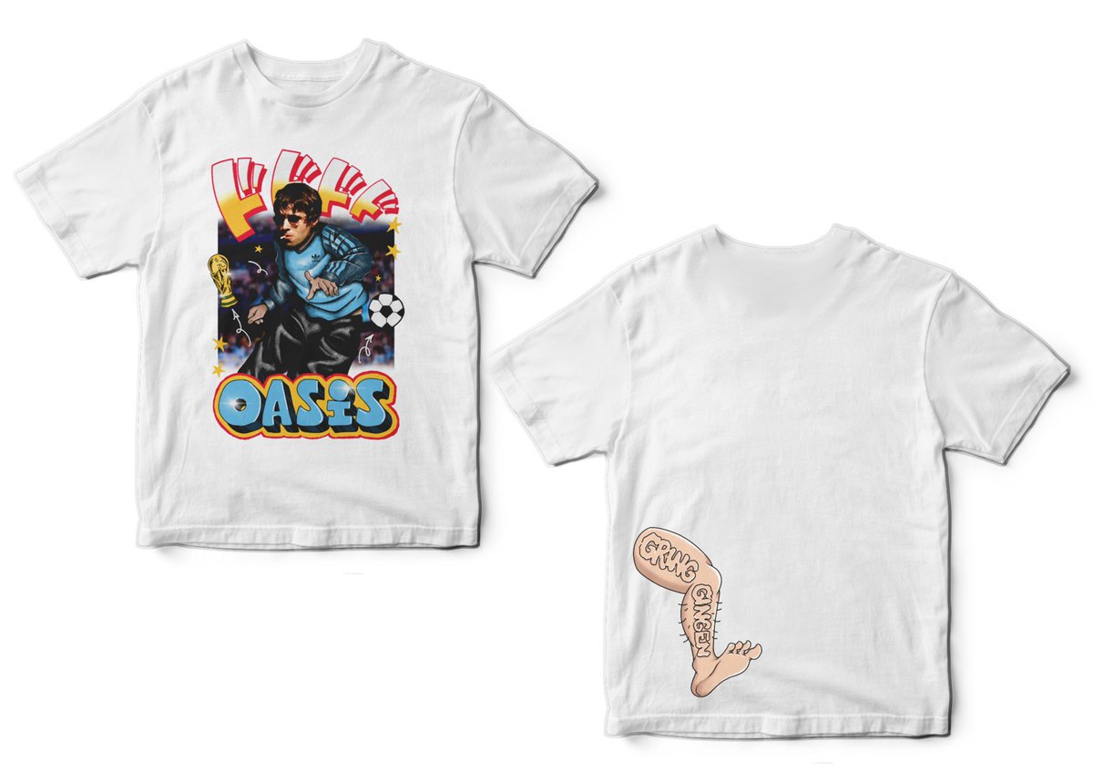 karyomclovin's tweet photo. ❗️NEW COLLECTION❗️
Oasis - “World Cup Special Tee” available in S, M, XL, XXL, etc with combed 20s and plastisol ink.
IDR 175k
Pre-Order at 22 June - 3 July 2026.

Dm for order🛒 https://t.co/Ru83d9pt2D