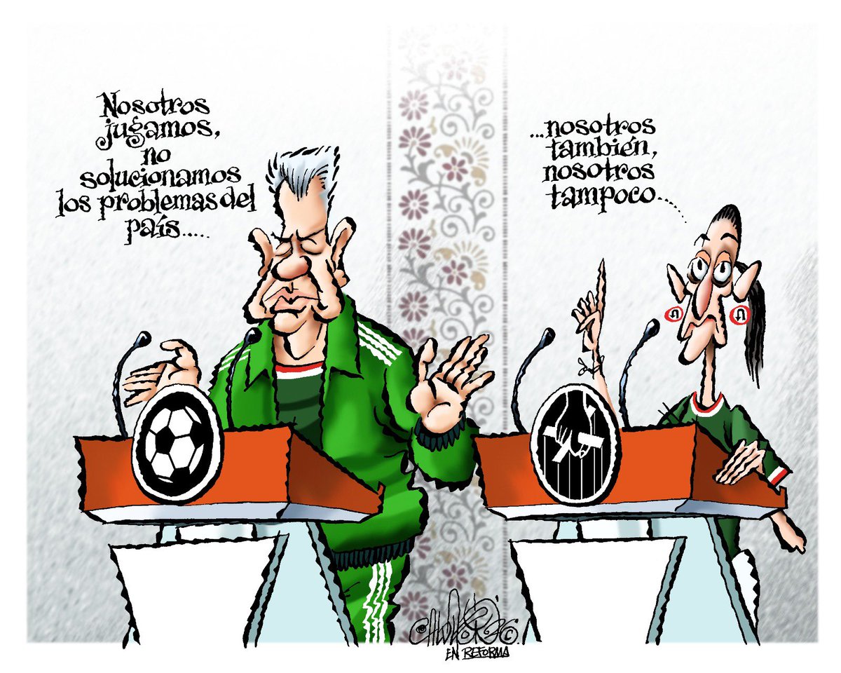 Reforma's tweet photo. Nosotros no solucionamos... Por @CartonCalderon en @Reforma https://t.co/i77TPAOSAN